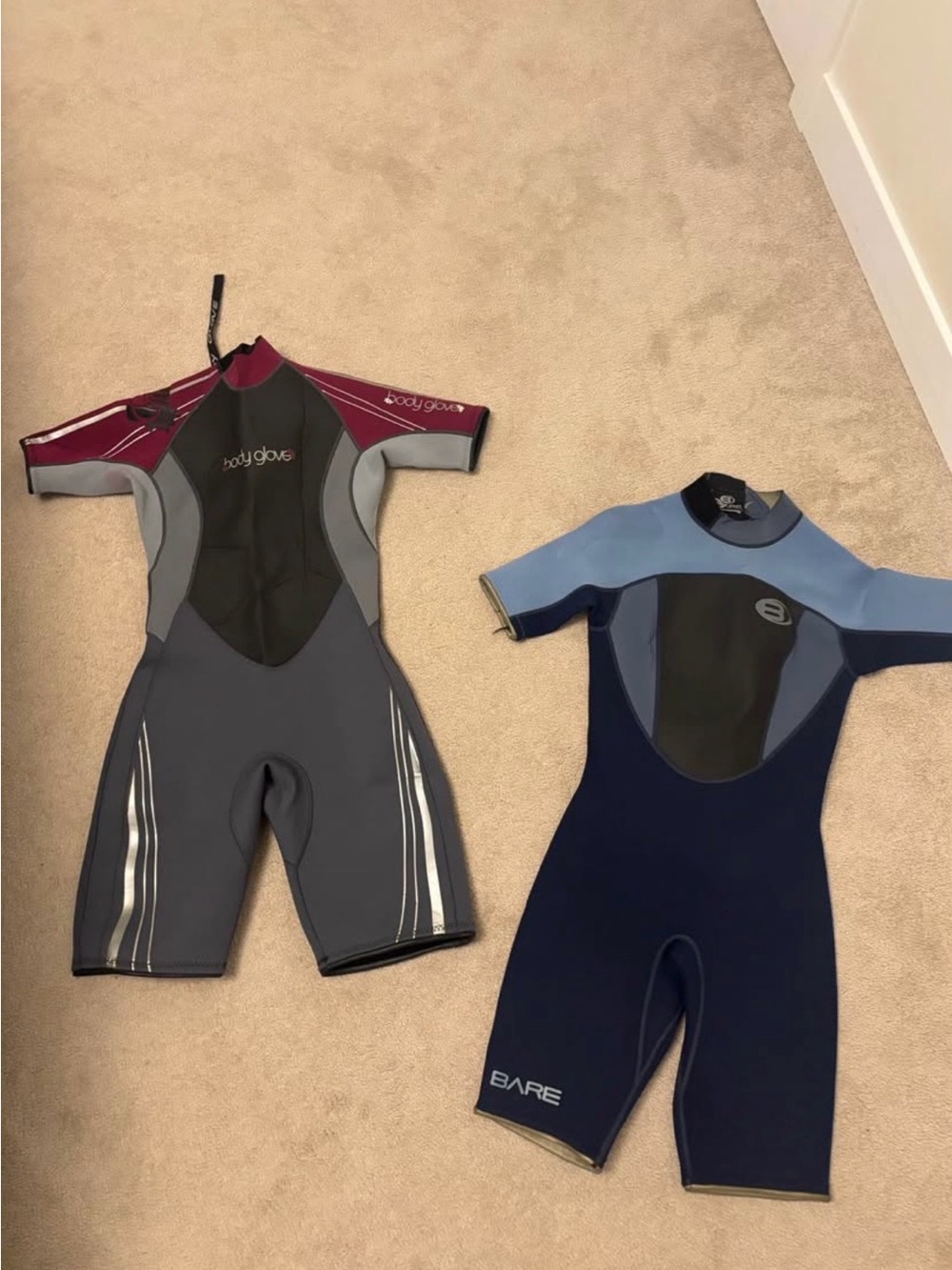 Body Glove Wetsuit in pink/gray